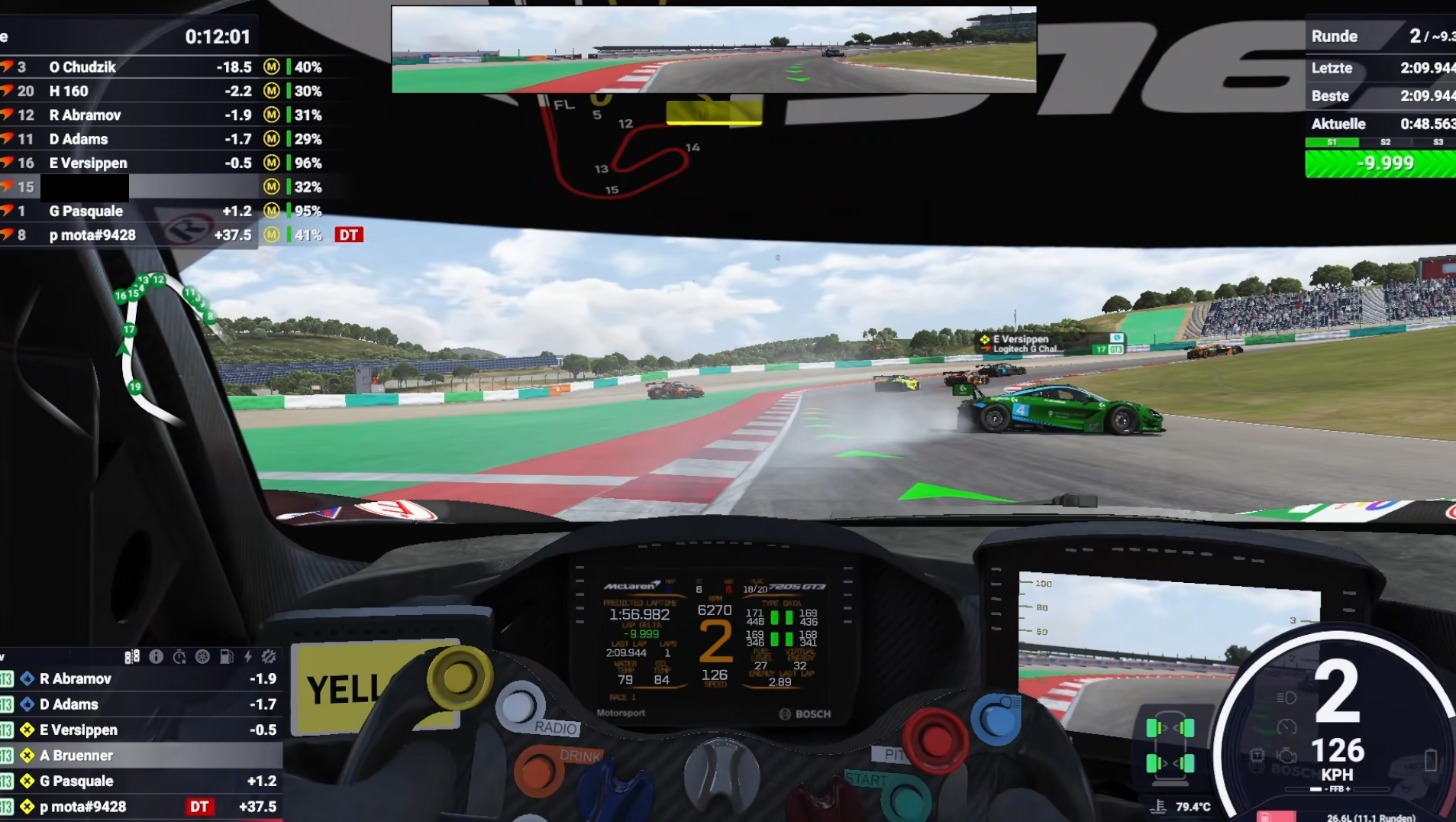 Le Mans Ultimate cockpit screenshot by Scrubii